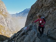 Concatenamento: Rifugio Benigni- Cima di Valpianella - Passo di Salmurano - Monte Avaro il 25 ott. 2014 - FOTOGALLERY